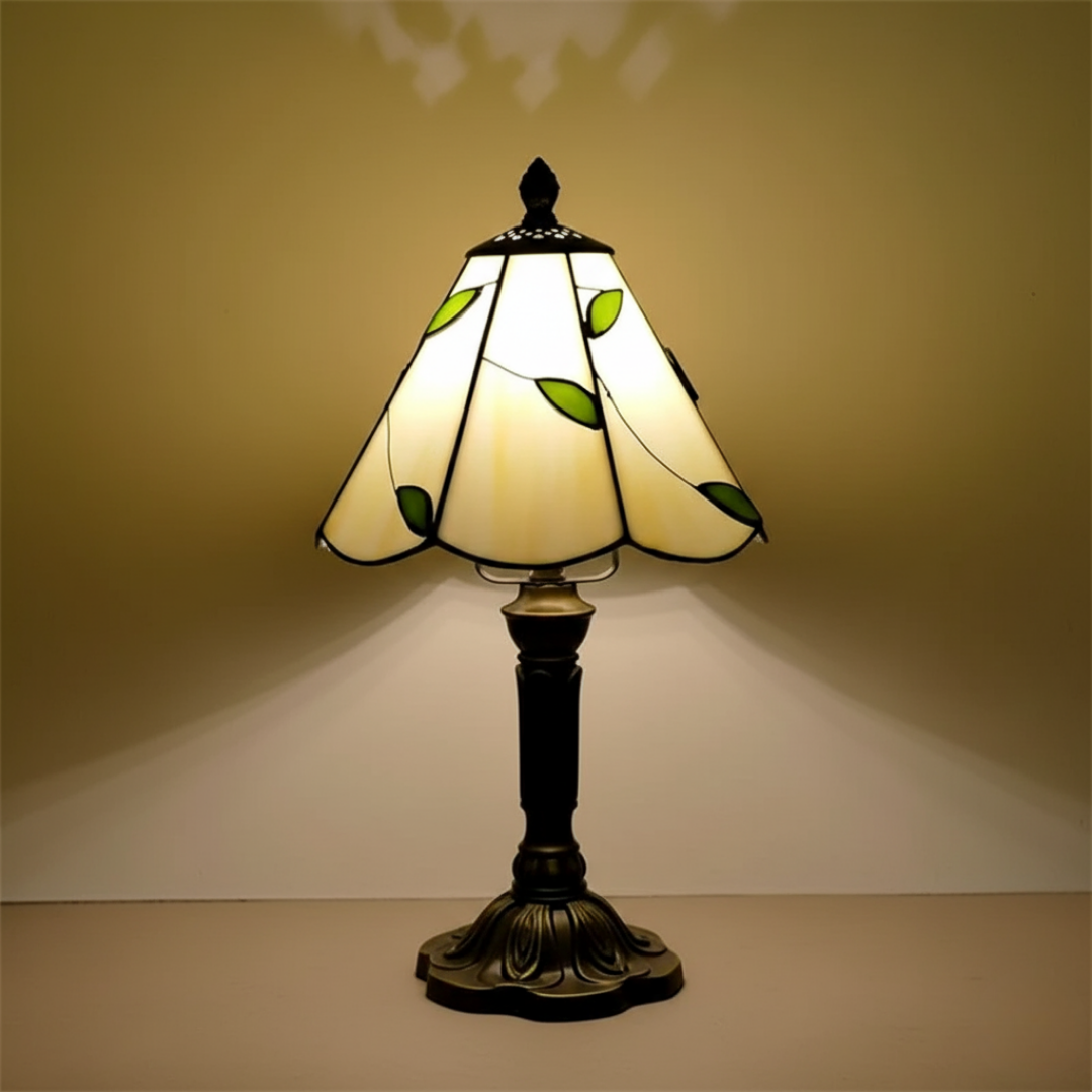 Lámpara de Mesa LED Inspirada no Barroco Retrô