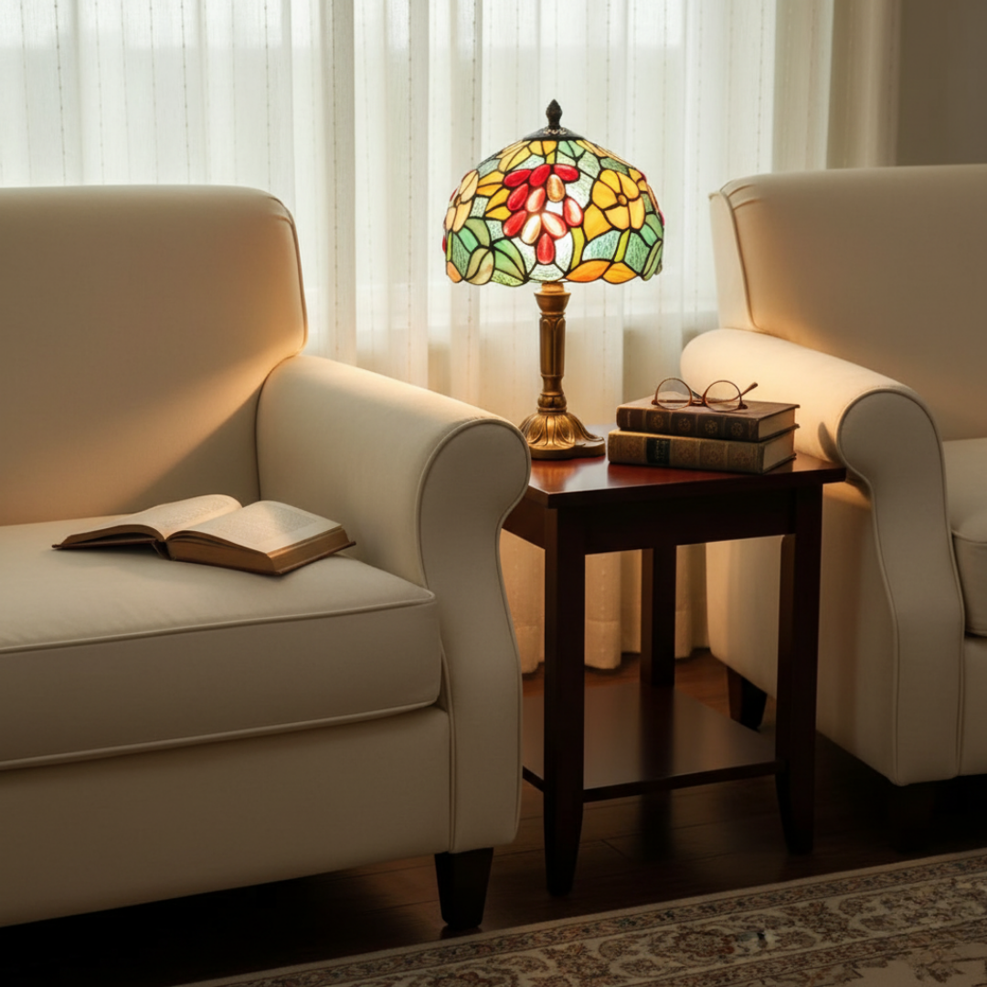 Lámpara de Mesa LED Rococó Barroca