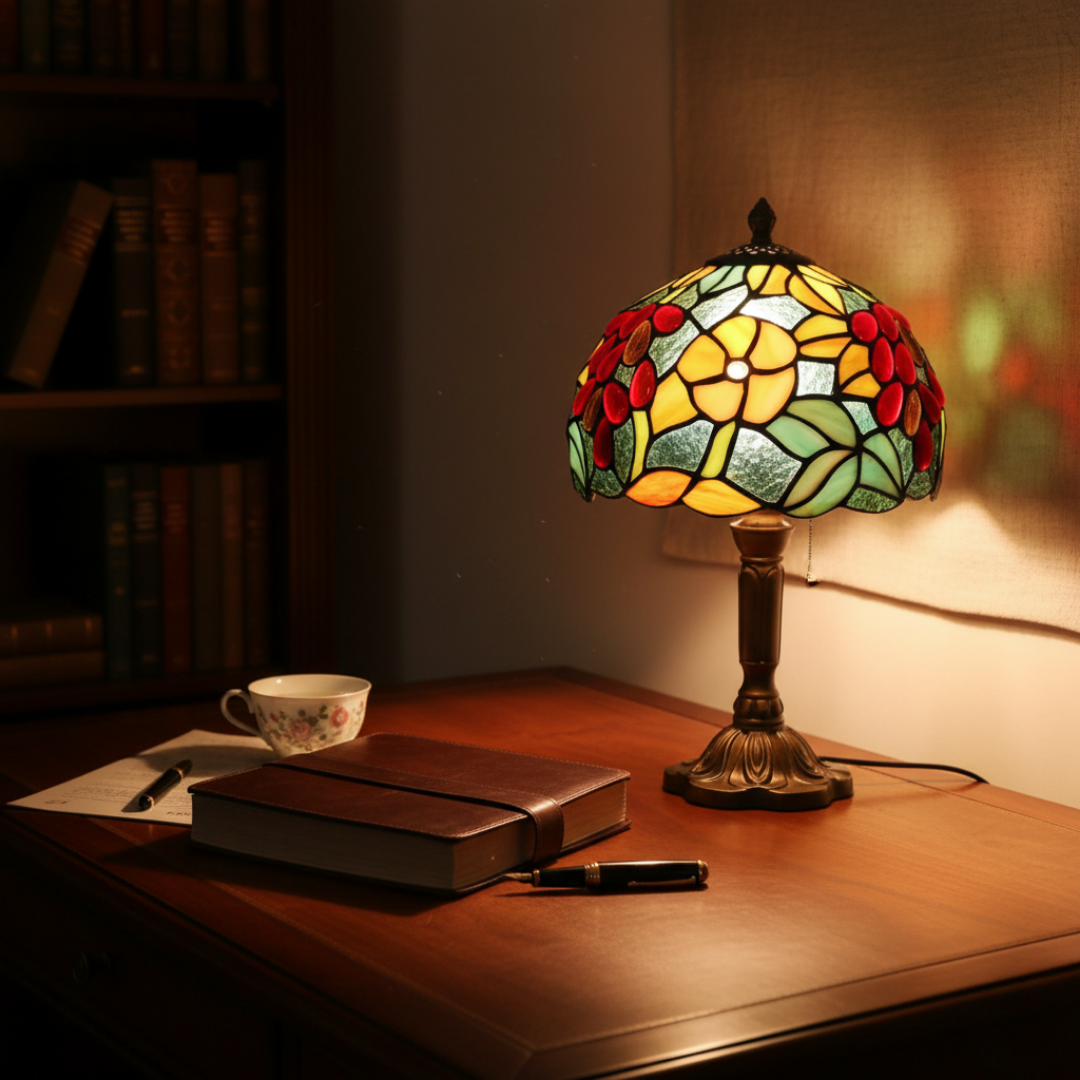 Lámpara de Mesa LED Rococó Barroca