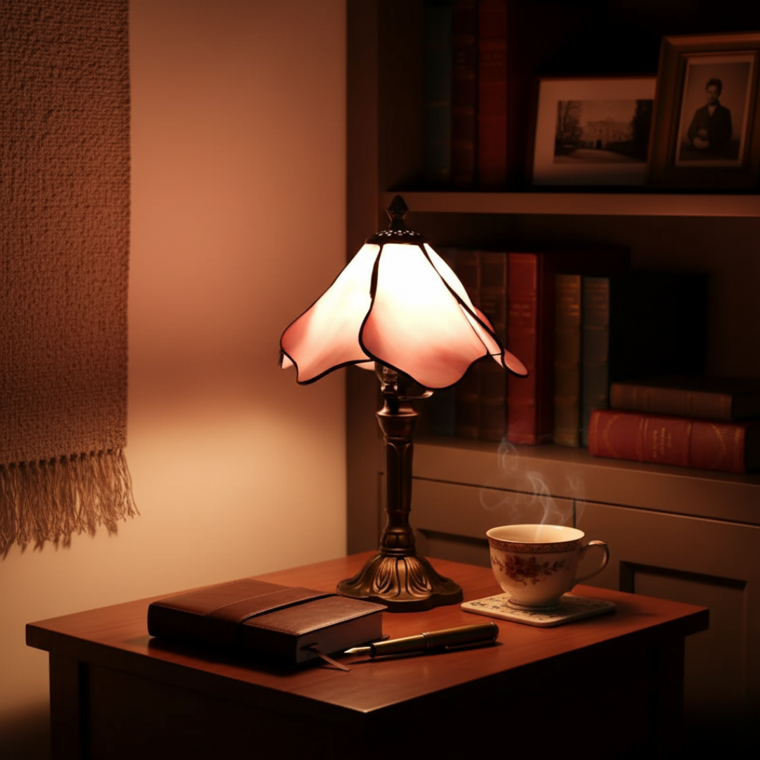 Lámpara de Mesa LED Barroca Artística